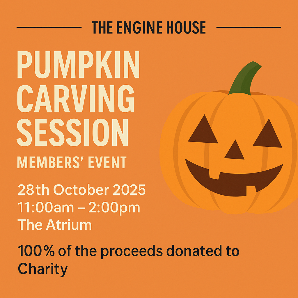Pumpkin Carving Session – The Engine House Members’ Event